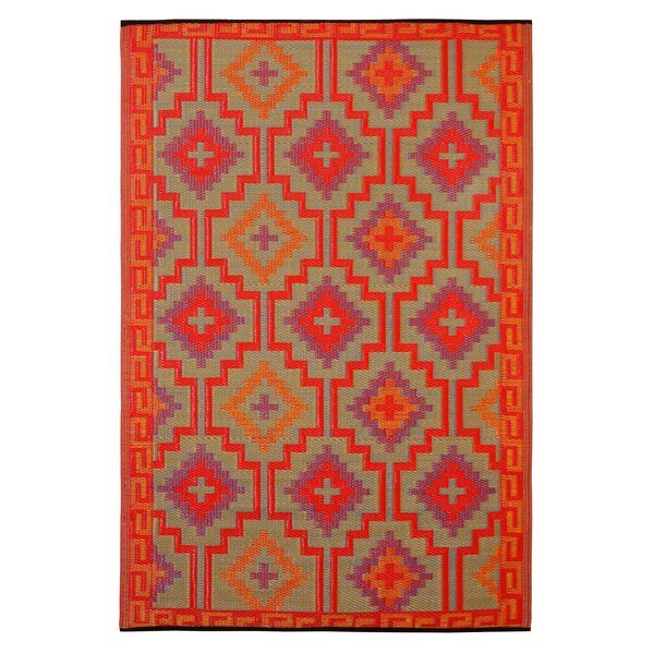 Jaipur Rugs Barcelona Malta 2 X 3 Indoor/Outdoor Rug - Red/Yellow ...